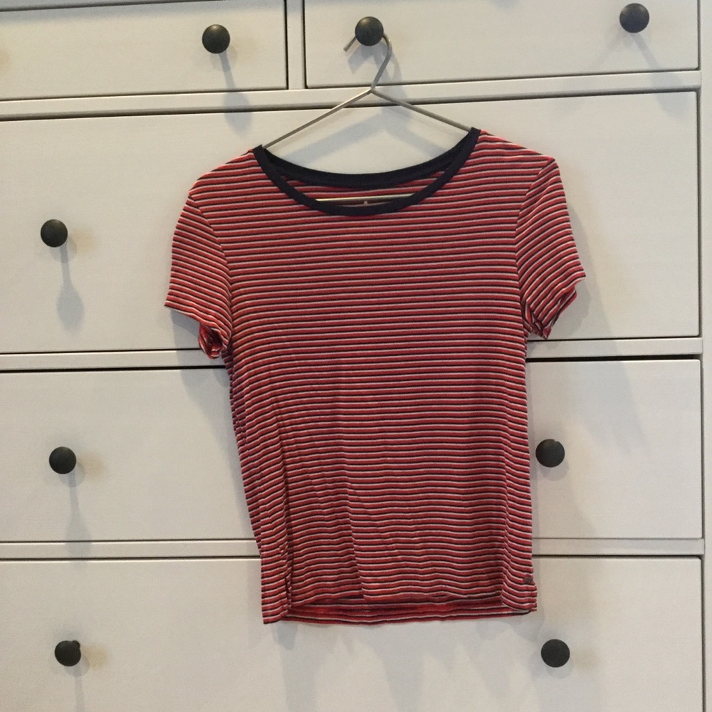 American Eagle Soft and Sexy Striped Tee